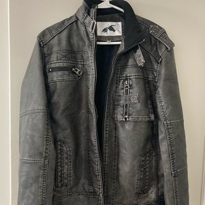 Vegan Leather Jacket